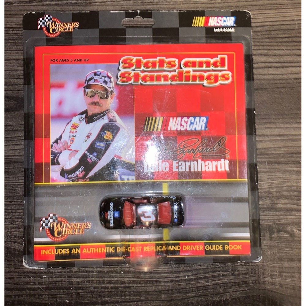Winner's Circle Dale Earnhardt #3 NASCAR 1:64 Diecast Black New Stats‎ Standings